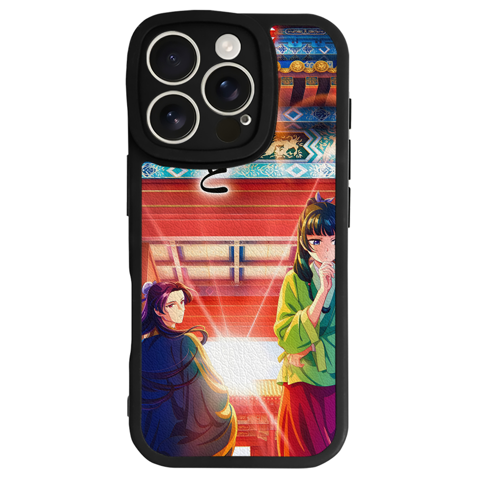 薬屋のひとりごと The Apothecary Diaries 【iPhone 16シリーズ対応】シリコンスマホケース（レザー調） 材質：シリコン